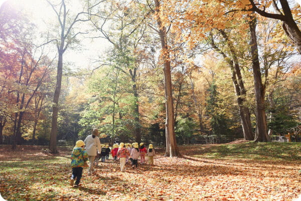 森遊びの様子
